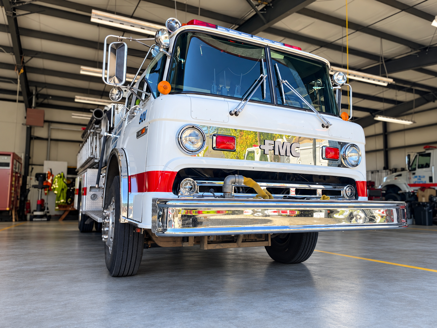 Laytonville Volunteer Fire Department emergency vehicles outside the station